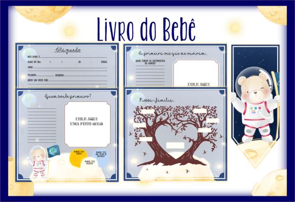 Arquivo Digital - Livro do Bebe - Urso Astronauta