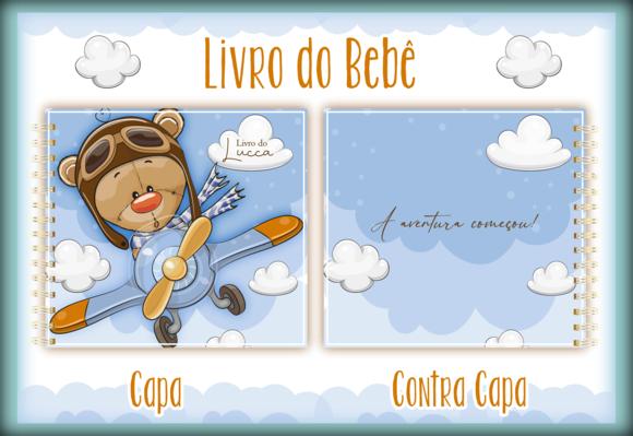 Arquivo Digital - Livro do Bebe - Urso Aviador 02