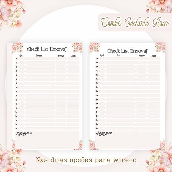 Arquivo Digital - Mamãe - Combo Gestante Rosa