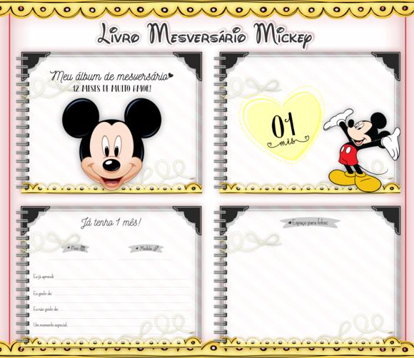Arquivo Digital - Mesversario - Mickey