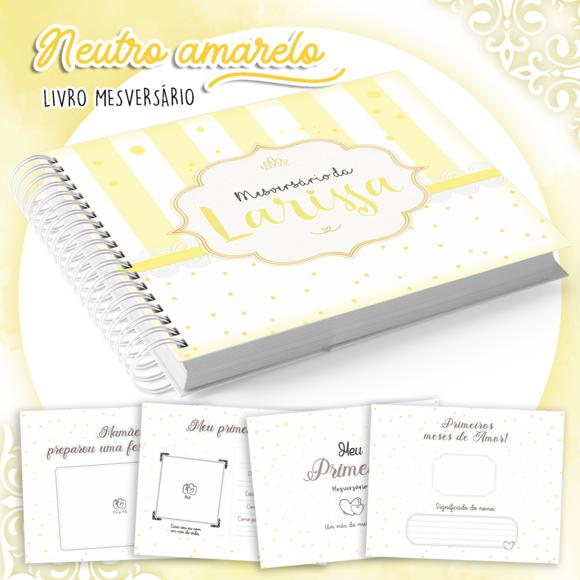 Arquivo Digital - Mesversario - Neutro Amarelo
