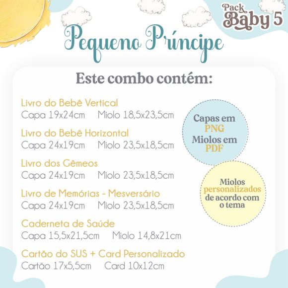 Arquivo Digital - Pack Maternidade - Pequeno Principe - PM03