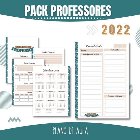 Arquivo Digital - Pack Professor 2022 (agenda e planner )