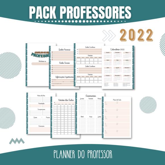 Arquivo Digital - Pack Professor 2022 (agenda e planner )