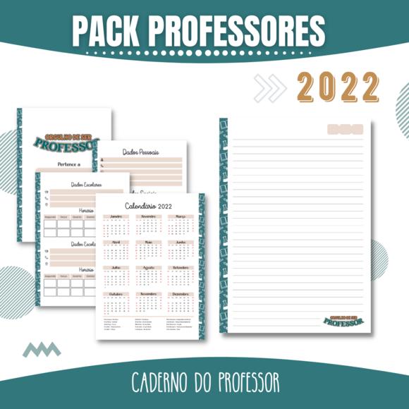 Arquivo Digital - Pack Professor 2022 (agenda e planner )