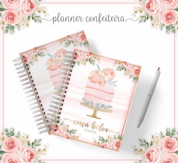 Arquivo Digital - Planner Confeiteira + Caderno de Pedidos