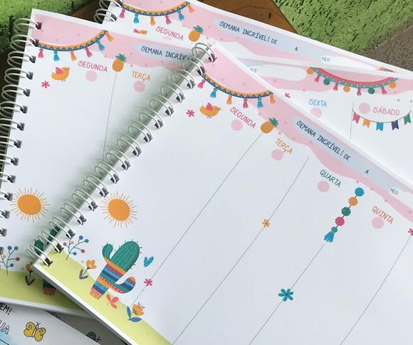 Arquivo Digital - Planner Semanal Lhama