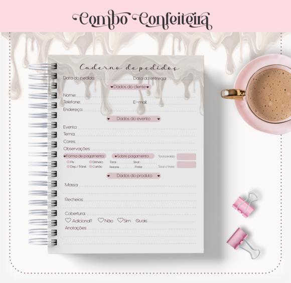 Arquivo Digital - Profissões - Combo Confeiteira 02