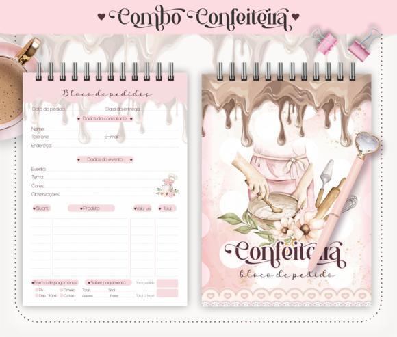 Arquivo Digital - Profissões - Combo Confeiteira 02