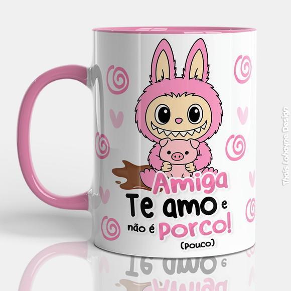 Arquivo Digital - Sublimação - Caneca Labubu Amigas
