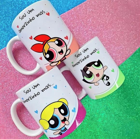 Arquivo Digital - Sublimação - Caneca Meninas Super Poderosa