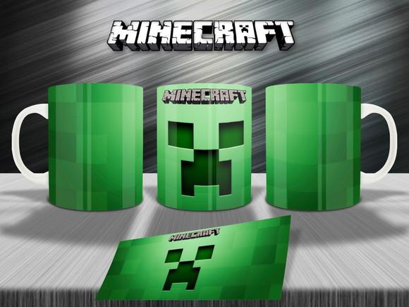 Arquivo Digital - Sublimação - Caneca Minecraft
