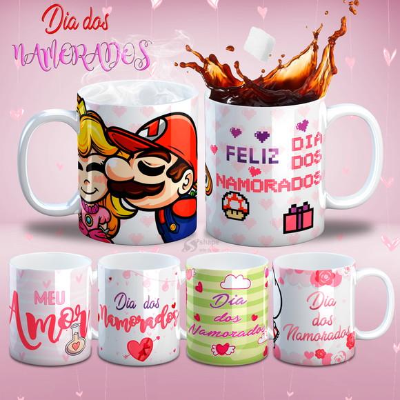 Arquivo Digital - Sublimação - Caneca Namorados 01