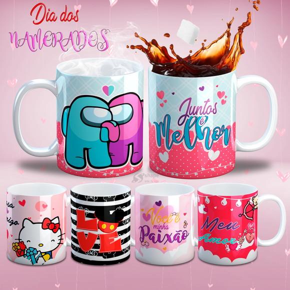 Arquivo Digital - Sublimação - Caneca Namorados 01