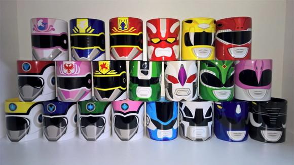Arquivo Digital - Sublimação - Caneca Power Rangers