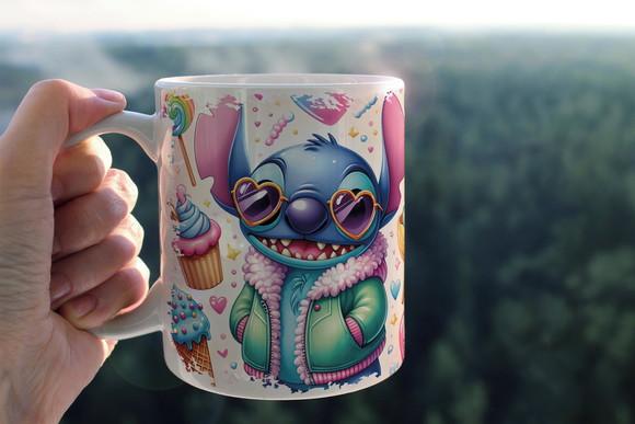 Arquivo Digital - Sublimação - Caneca Stitch