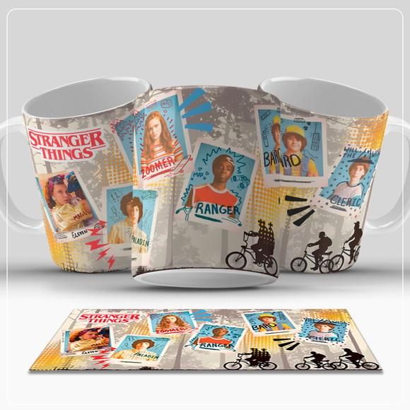 Arquivo Digital - Sublimação - Caneca Stranger Things 02