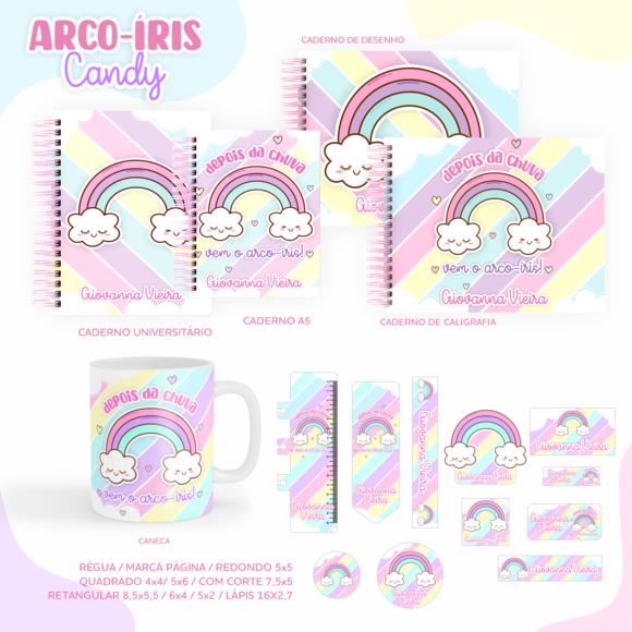 Arquivo Digital - Volta as Aulas - Arco Iris Candy
