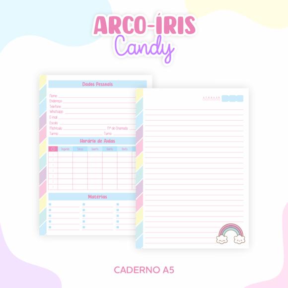 Arquivo Digital - Volta as Aulas - Arco Iris Candy