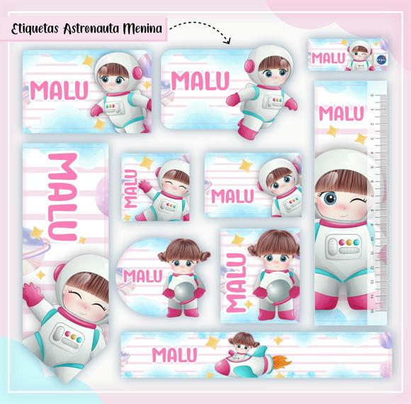 Arquivo Digital - Volta as Aulas - Astronauta Menina