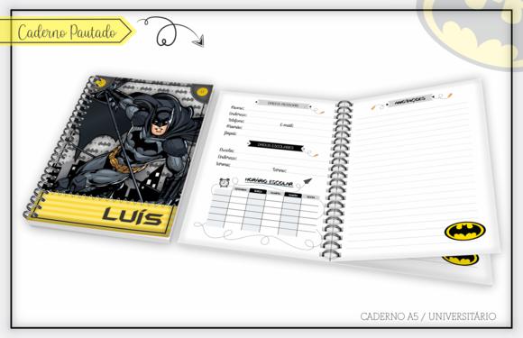Arquivo Digital - Volta as Aulas - Batman