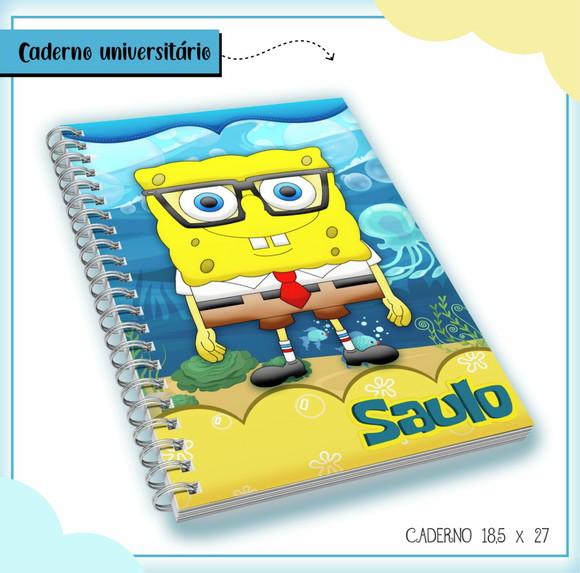 Arquivo Digital - Volta as Aulas - Bob Esponja