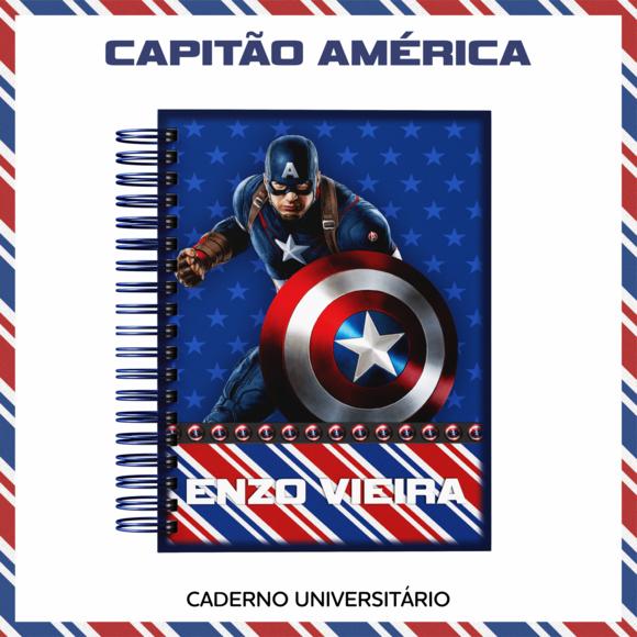 Arquivo Digital - Volta as Aulas - Capitão América