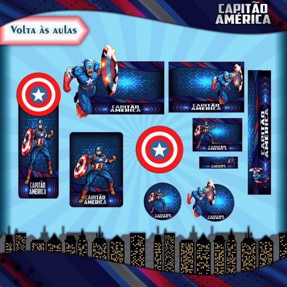 Arquivo Digital - Volta as Aulas - Capitao America 03
