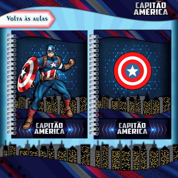 Arquivo Digital - Volta as Aulas - Capitao America 03
