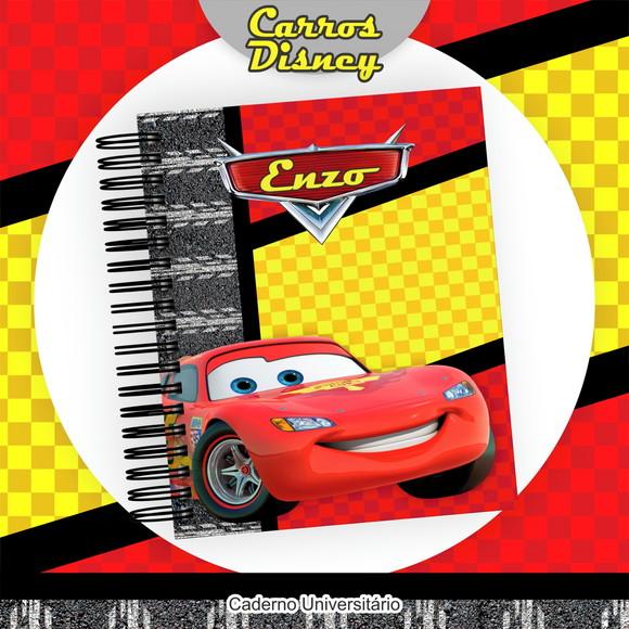 Arquivo Digital - Volta as Aulas - Carros Disney
