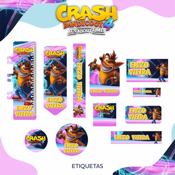 Arquivo Digital - Volta as Aulas - Crash Bandicoot