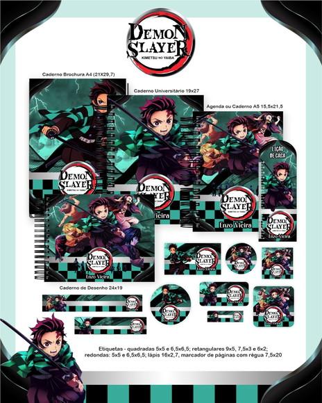 Arquivo Digital - Volta as Aulas - Demon Slayer 2026