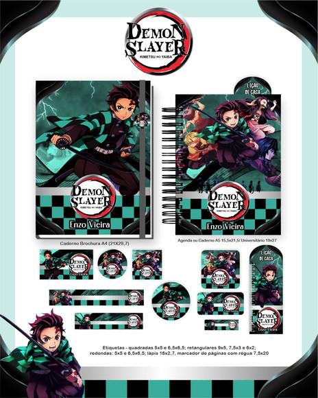 Arquivo Digital - Volta as Aulas - Demon Slayer 2026