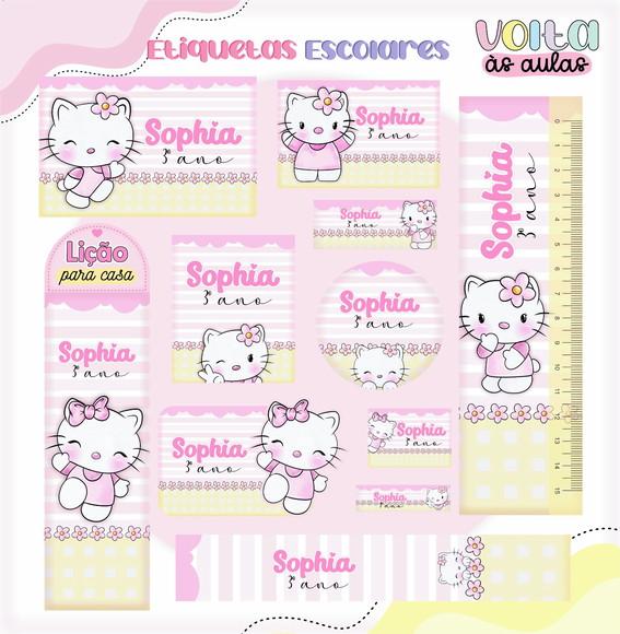 Arquivo Digital - Volta as Aulas - Hello Kitty 02