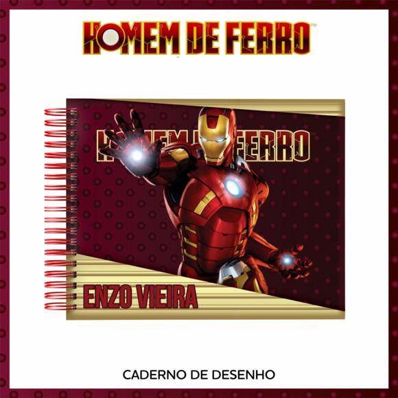 Arquivo Digital - Volta as Aulas - Homem de Ferro