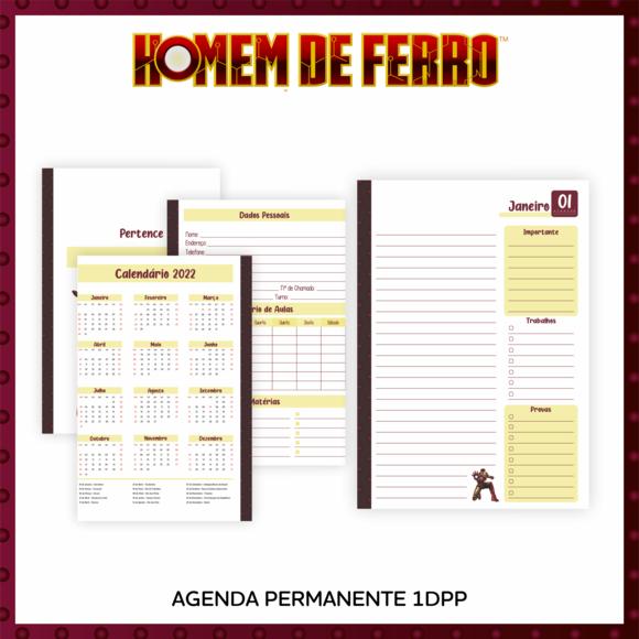 Arquivo Digital - Volta as Aulas - Homem de Ferro