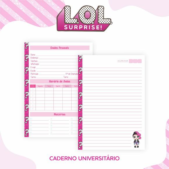 Arquivo Digital - Volta as Aulas - Lol Surprise