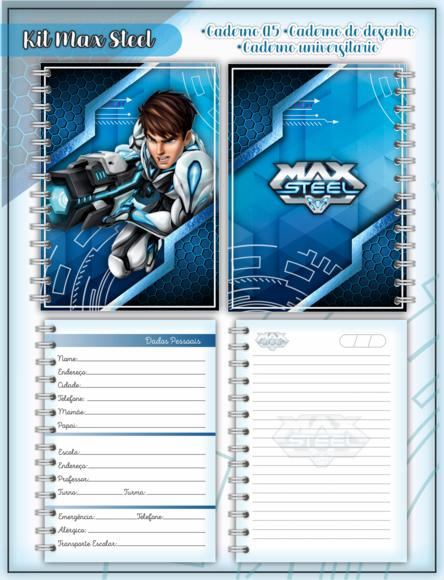 Arquivo Digital - Volta as Aulas - Max Steel