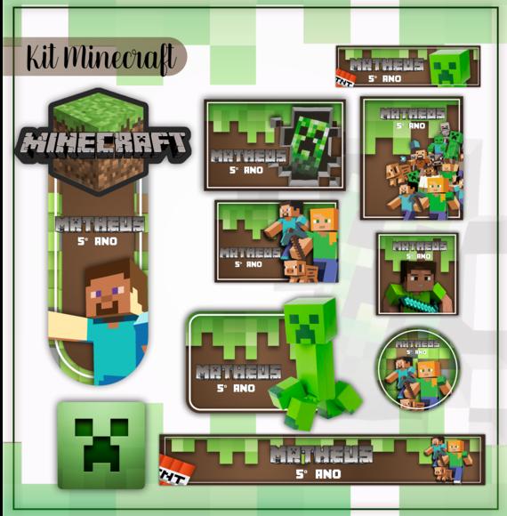 Arquivo Digital - Volta as Aulas - Minecraft