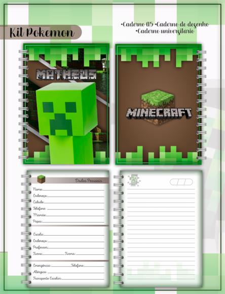 Arquivo Digital - Volta as Aulas - Minecraft