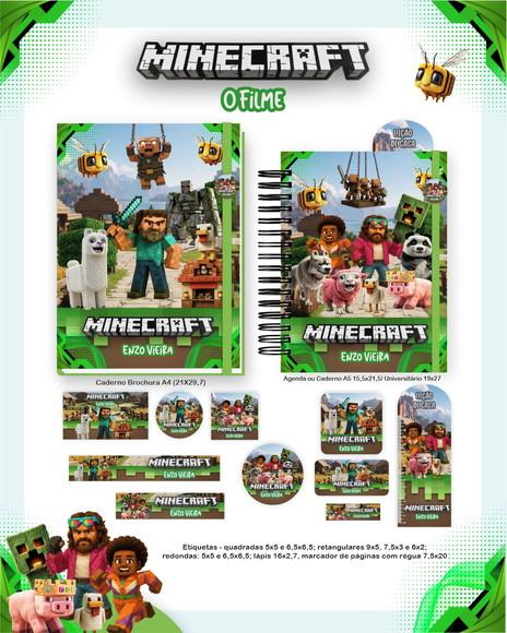 Arquivo Digital - Volta as Aulas - Minecraft 2026