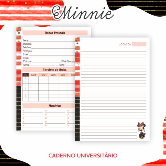 Arquivo Digital - Volta as Aulas - Minnie