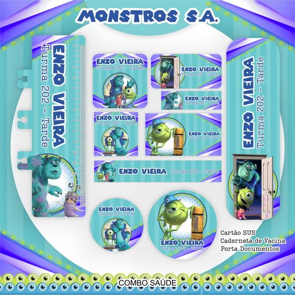 Arquivo Digital - Volta as Aulas - Monstros Sa
