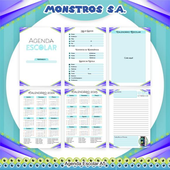 Arquivo Digital - Volta as Aulas - Monstros Sa