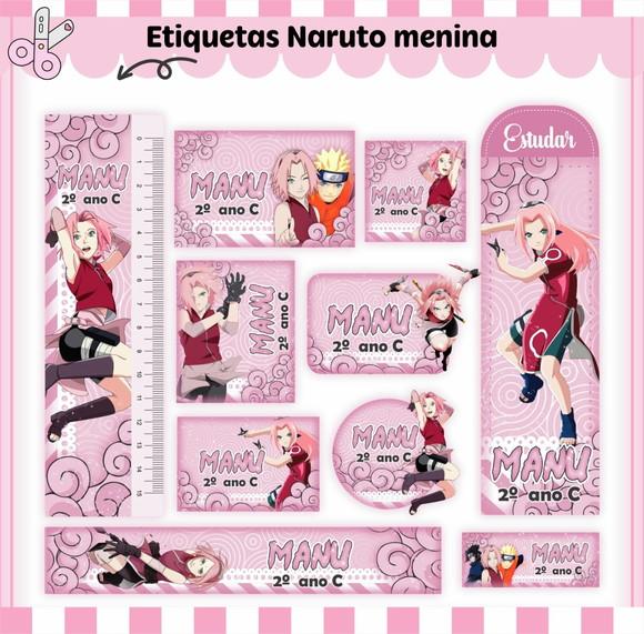 Arquivo Digital - Volta as Aulas - Naruto Menina