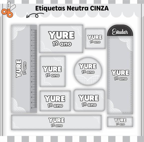 Arquivo Digital - Volta as Aulas - Neutro Cinza