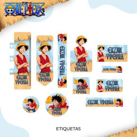 Arquivo Digital - Volta as Aulas - One Piece