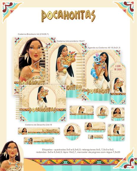 Arquivo Digital - Volta as Aulas - Pocahontas