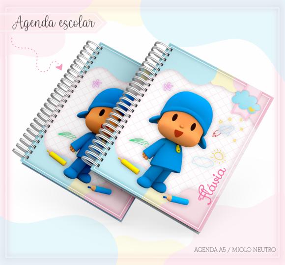 Arquivo Digital - Volta as Aulas - Pocoyo Menina