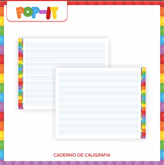 Arquivo Digital - Volta as Aulas - Pop It Colorido